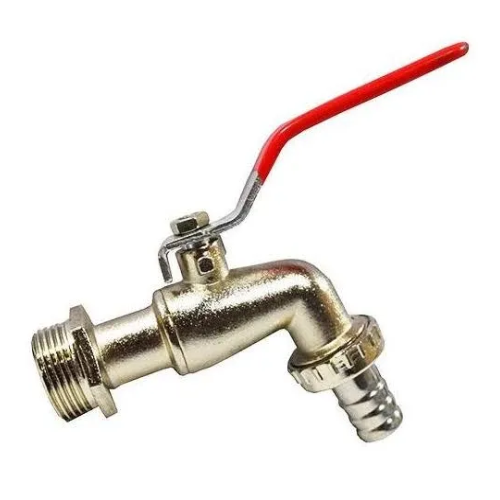 Torneira Esfera de 1/2' com Cabo Vermelho Ultra